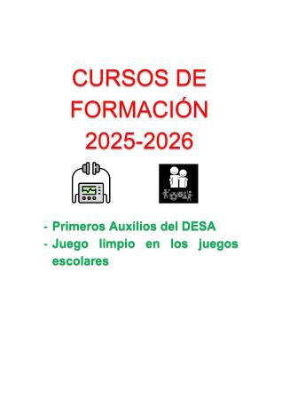 Image Cursos de Formación 2025-2026