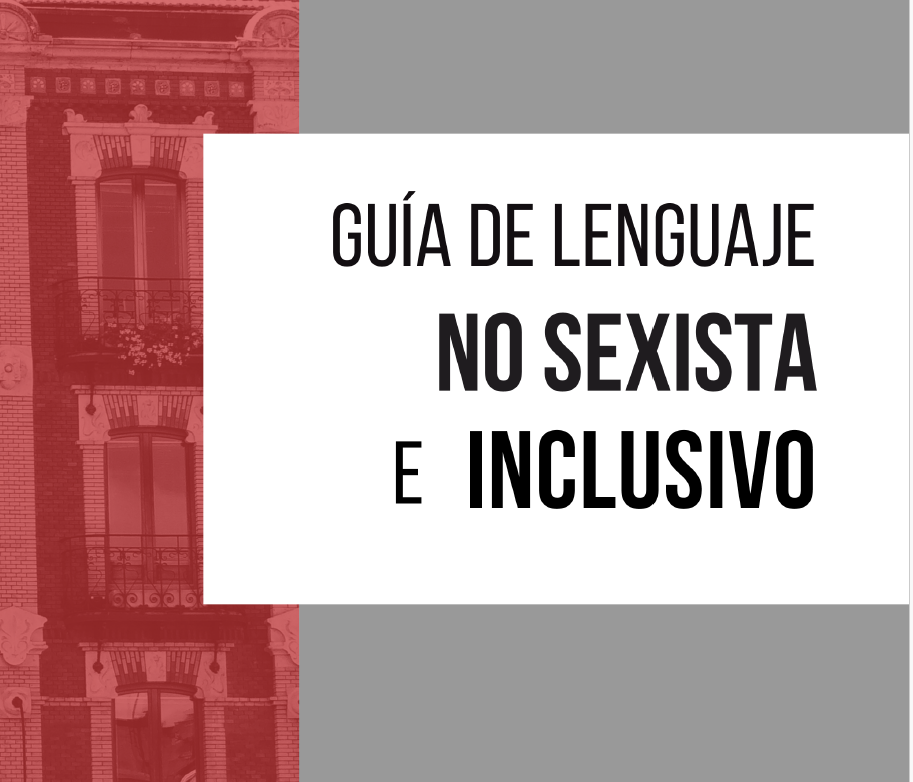 Imagen GUÍA DE LENGUAJE NO SEXISTA E INCLUSIVO