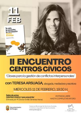 Image II ENCUENTRO CENTROS CÍVICOS. "CLAVES PARA LA GESTIÓN DE CONFLICTOS...