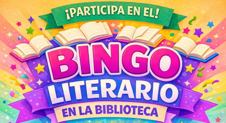 Imagen Bingo Literario (Día del Libro 2026)
