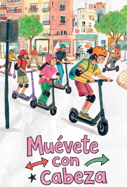 Imagen XXV Concurso de carteles ¡MUÉVETE CON CABEZA!