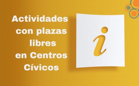 Image Listas de plazas vacantes en actividades de Centros Cívicos y CEAS III