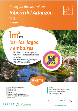 Image Recogida de Basuraleza en la ribera del río Arlanzón, el domingo 16 de...