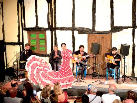 Cuadro Flamenco. Sandra Pinilla: “Por derecho”.