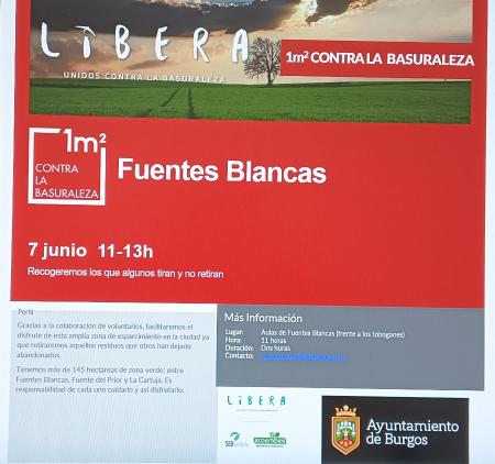 Imagen Recogida de Basuraleza en el Parque de Fuentes Blancas, el sábado 7 de...