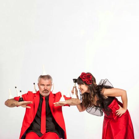 Magia Familiar. Lola Mento y Luigi Ludus: “Roto: un show de magia y…cosas”.